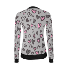 Load image into Gallery viewer, Leopard Women's All Over Print V-Neck Sweater (Model H48)