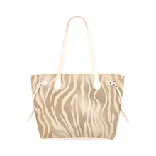 Load image into Gallery viewer, Zebra Clover Canvas Tote Bag (Model 1661)