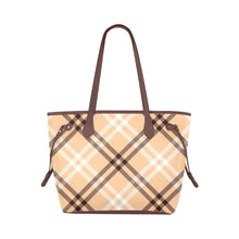 Load image into Gallery viewer, Plaid Fun Clover Canvas Tote Bag (Model 1661)
