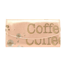 Load image into Gallery viewer, Coffee Women's Flap Wallet (Model 1707)