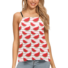 Load image into Gallery viewer, Watermelon Loose Fit Halter Neck Top (Model T68)