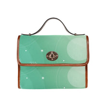 Load image into Gallery viewer, Abstract Waterproof Canvas Bag-Brown (All Over Print) (Model 1641)