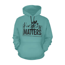 Load image into Gallery viewer, Kindness Matters All Over Print Hoodie for Unisex (USA Size) (Model H13)