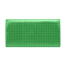 Load image into Gallery viewer, Watermelon Green Women's Flap Wallet (Model 1707)