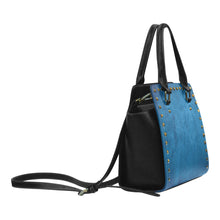 Load image into Gallery viewer, So Blue Rivet Shoulder Handbag (Model 1645)