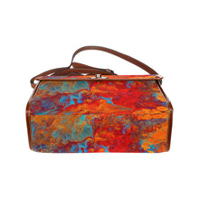 Load image into Gallery viewer, Colors Waterproof Canvas Bag-Brown (All Over Print) (Model 1641)