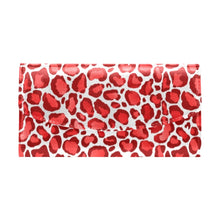 Load image into Gallery viewer, Red Red Red Women's Flap Wallet (Model 1707)