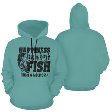 Load image into Gallery viewer, Big Fish All Over Print Hoodie for Unisex (USA Size) (Model H13)