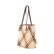 Load image into Gallery viewer, Plaid Fun Clover Canvas Tote Bag (Model 1661)