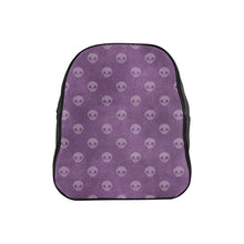 Load image into Gallery viewer, Gothic Purple School Backpack (Model 1601)(Small)