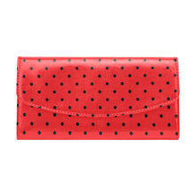 Load image into Gallery viewer, Watermelon Dots Women's Flap Wallet (Model 1707)