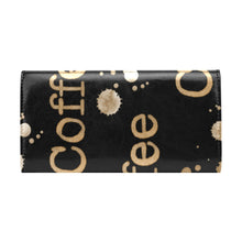 Load image into Gallery viewer, Coffee Women's Flap Wallet (Model 1707)