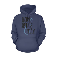 Load image into Gallery viewer, FishCouplehim All Over Print Hoodie for Unisex (USA Size) (Model H13)