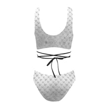 Load image into Gallery viewer, Grunge Skullz Cross String Bikini Set (Model S29)