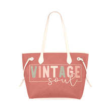 Load image into Gallery viewer, Vintage Soul Clover Canvas Tote Bag (Model 1661)