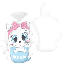 Load image into Gallery viewer, Meow All Over Print Hoodie for Unisex (USA Size) (Model H13)