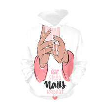 Load image into Gallery viewer, Nails All Over Print Hoodie for Unisex (USA Size) (Model H13)