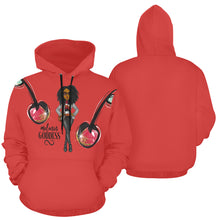 Load image into Gallery viewer, melanin goddess All Over Print Hoodie for Unisex (USA Size) (Model H13)