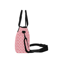 Load image into Gallery viewer, Hearts X Tote Bag with Shoulder Strap (Model 1724)