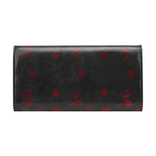 Load image into Gallery viewer, gothic rose Women's Flap Wallet (Model 1707)