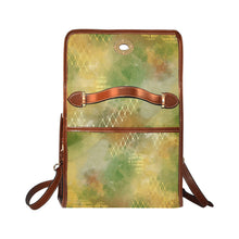Load image into Gallery viewer, In Green Waterproof Canvas Bag-Brown (All Over Print) (Model 1641)