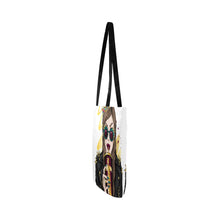 Load image into Gallery viewer, Crossing Lines Reusable Shopping Bag Model 1660 (Two sides)
