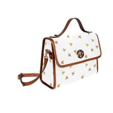 Load image into Gallery viewer, Golden Waterproof Canvas Bag-Brown (All Over Print) (Model 1641)