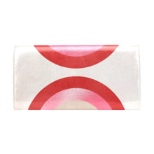 Load image into Gallery viewer, Red Rainbow Women's Flap Wallet (Model 1707)