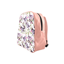 Load image into Gallery viewer, Pinkish Goth School Backpack (Model 1601)(Small)