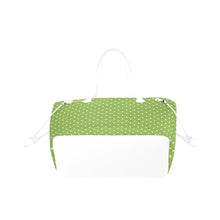 Load image into Gallery viewer, GREEN Dots Clover Canvas Tote Bag (Model 1661)