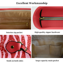 Load image into Gallery viewer, Wild Red Clover Canvas Tote Bag (Model 1661)