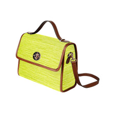 Load image into Gallery viewer, Abstract Waterproof Canvas Bag-Brown (All Over Print) (Model 1641)