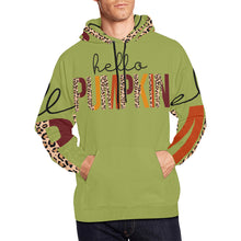 Load image into Gallery viewer, Hello Pumpkin All Over Print Hoodie for unisex (USA Size) (Model H13)