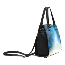 Load image into Gallery viewer, So Blue Rivet Shoulder Handbag (Model 1645)