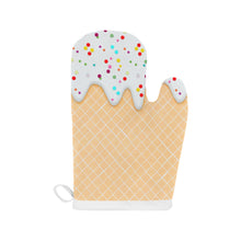 Load image into Gallery viewer, Frosted Linen Oven Mitt (Two Pieces)