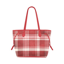 Load image into Gallery viewer, Red Plaid Fun 2 Clover Canvas Tote Bag (Model 1661)