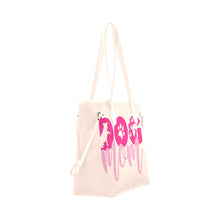 Load image into Gallery viewer, Dog mom Clover Canvas Tote Bag (Model 1661)