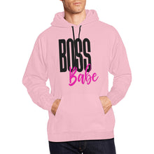 Load image into Gallery viewer, BossBabe All Over Print Hoodie for Unisex (USA Size) (Model H13)
