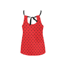 Load image into Gallery viewer, Watermelon Dots Loose Fit Halter Neck Top (Model T68)