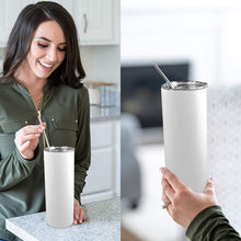 Load image into Gallery viewer, Kitty 20oz Tall Skinny Tumbler with Lid and Straw