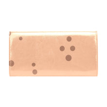Load image into Gallery viewer, Peach Fuzz 3 Women's Flap Wallet (Model 1707)