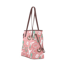 Load image into Gallery viewer, Western Clover Canvas Tote Bag (Model 1661)