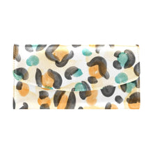 Load image into Gallery viewer, Leapord Love Women's Flap Wallet (Model 1707)