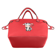 Load image into Gallery viewer, Moozer Clover Canvas Tote Bag (Model 1661)