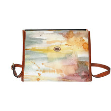 Load image into Gallery viewer, Watercolor Waterproof Canvas Bag-Brown (All Over Print) (Model 1641)