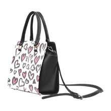 Load image into Gallery viewer, Leopard Rivet Shoulder Handbag (Model 1645)