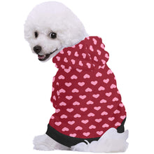 Load image into Gallery viewer, Hearts Pet Dog Hoodie
