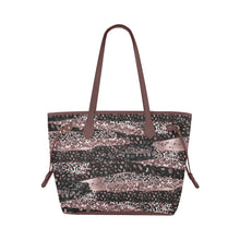 Load image into Gallery viewer, Leopard Mix Clover Canvas Tote Bag (Model 1661)