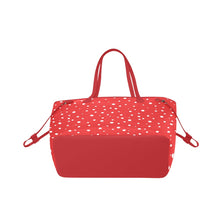 Load image into Gallery viewer, Oh So Red Clover Canvas Tote Bag (Model 1661)
