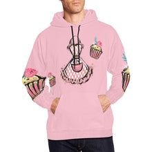 Load image into Gallery viewer, Cupcake Lover All Over Print Hoodie for Unisex (USA Size) (Model H13)